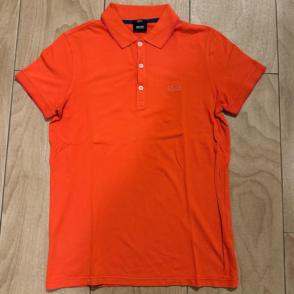 Hugo Boss Embroidered Logo Polo Shirt